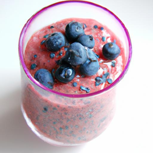 Boost Your Day: The Power of Blueberry Chia Smoothies