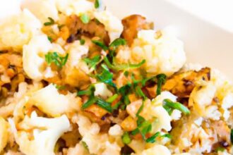 Crispy Keto Fried Cauliflower Rice: Low-Carb Delight!