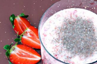 Boost Your Day with a Refreshing Strawberry Chia Smoothie