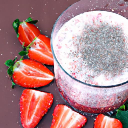 Boost Your Day with a Refreshing Strawberry Chia Smoothie