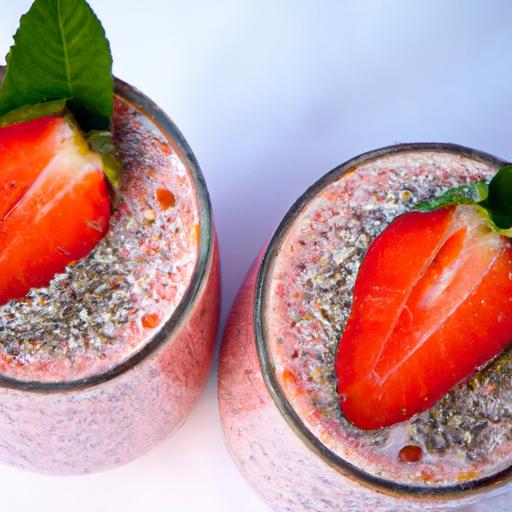 Boost Your Day with a Refreshing Strawberry Chia Smoothie