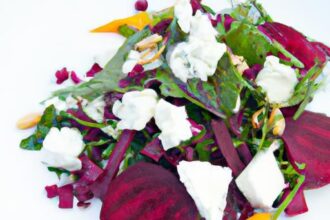 A Vibrant Twist: Crafting the Perfect Beet and Goat Cheese Salad