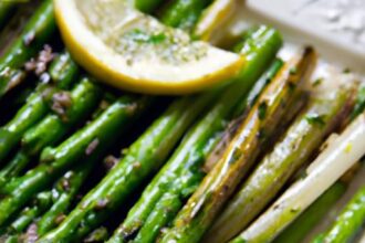 Zesty Grilled Asparagus with Lemon: A Bright Summer Side