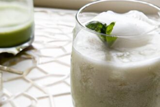 Chill & Sip: The Refreshing Rise of Iced Almond Matcha Latte