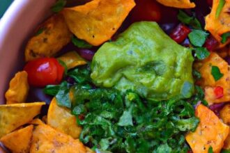 Crunchy Vegan Nachos: A Flavorful Plant-Based Delight