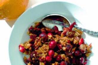 Tangy Cranberry Apple Crisp: A Perfect Fall Dessert Recipe