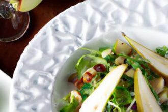 Perfect Pairing: The Pear and Gorgonzola Salad Delight