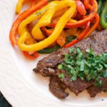 Sizzling Steak Fajitas: Peppers, Onions, and Bold Flavors