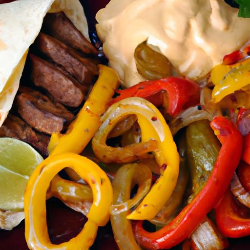 Sizzling ⁤Steak Fajitas: Peppers, ​Onions, and Bold Flavors