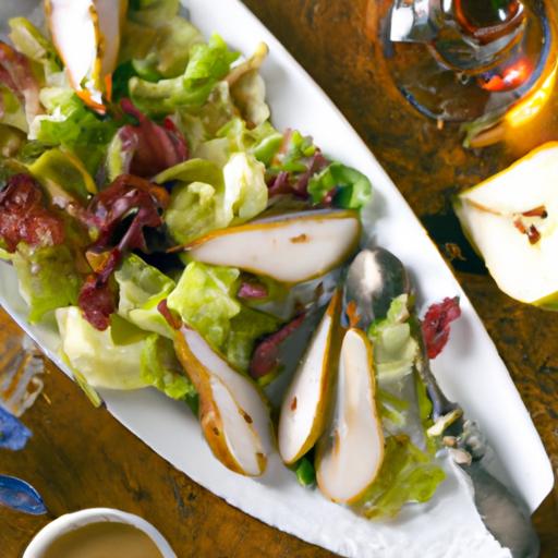 Perfect Pairing: The Pear and Gorgonzola Salad Delight