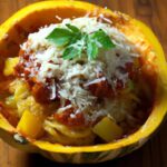 Spaghetti Squash with Meat Sauce: A Healthy Twist on Classic Pasta