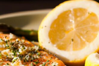 Zesty Lemon Butter Salmon: A Flavorful Seafood Delight