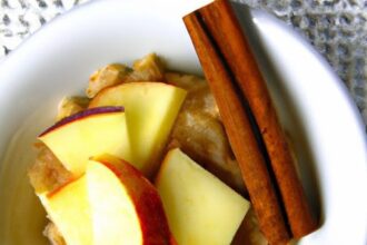 Warm Up Your Mornings with Cinnamon Apple Oatmeal Delight