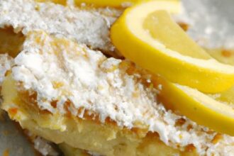 Zesty Lemon Bars: A Tangy Twist on Classic Sweet Treats