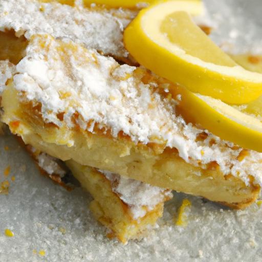 Zesty Lemon Bars: A Tangy Twist on Classic Sweet Treats