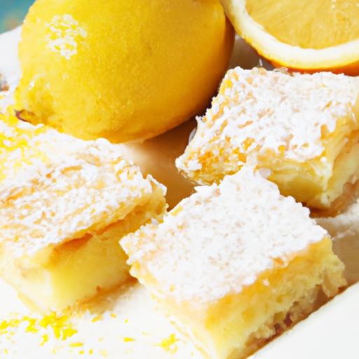 Zesty Lemon Bars: A Tangy Twist on Classic Sweet Treats