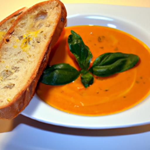 Savor the⁣ Flavor: ​Creamy Vegan Tomato Basil Soup Recipe