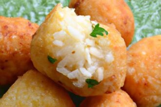 Crispy Air Fryer Garlic Butter Rice Balls: A Savory Delight
