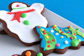 Sweet Traditions: Crafting Gingerbread Cookies with Icing Delight