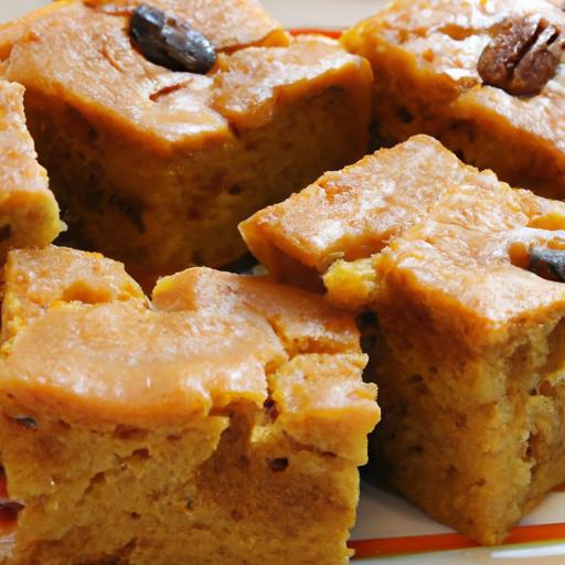 Golden Delight: Irresistible Brown Butter Pumpkin Blondies