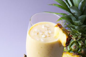 Tropical Zing: Refreshing Benefits of Pineapple Ginger Smoothie