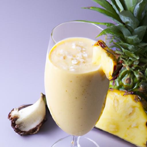 Tropical Zing: Refreshing Benefits of Pineapple Ginger Smoothie