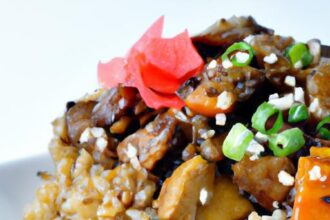 Teriyaki Rice Delight: A Flavorful Journey in Every Bite