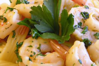 Savor the Flavor: Garlic Butter Shrimp Pasta Delight