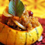 Harvest Gold: Nutrient-Packed Quinoa Stuffed Acorn Squash Delight
