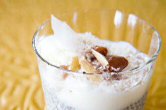 Creamy Chia Seed Pudding with Coconut Milk Delight