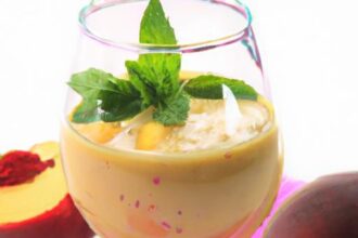 Peachy Perfection: Crafting the Ultimate Blender Smoothie