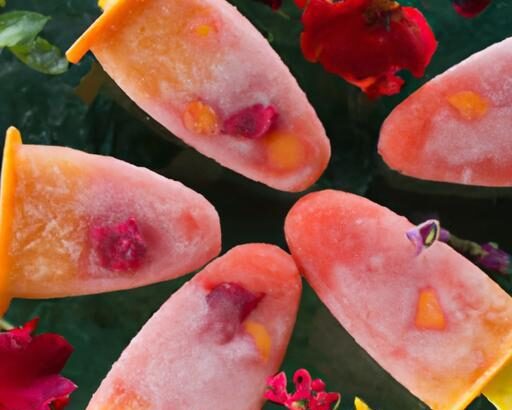 Refreshing Peach Raspberry Popsicles: A Summer Delight Recipe