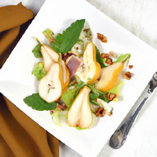 The Perfect Pear and Gorgonzola Salad: A Flavor Fusion