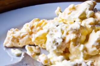 Fluffy Scrambled Eggs with Cottage Cheese: A Protein Boost