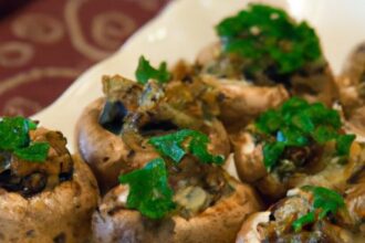 Savory Cream Cheese Stuffed Mushrooms: A Tasty Delight