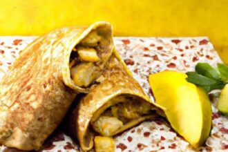Nutritious Almond Butter & Banana Wrap: A Tasty Energy Boost