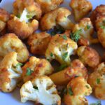 Crispy Air Fryer Garlic Parmesan Cauliflower Bites Recipe