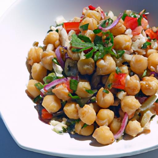 Nutritious ‌quinoa‌ & Chickpea Salad:‌ A Flavorful Boost