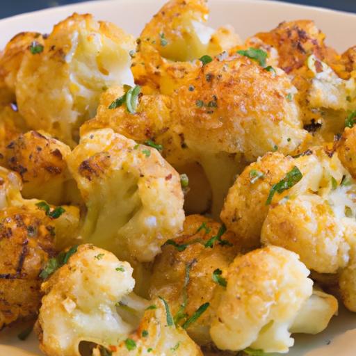 Crispy ​Air‍ Fryer Garlic⁢ Parmesan ‍Cauliflower ‌Bites​ Recipe