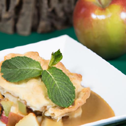 apple Pie Reinvented: Sweet Comfort with Graham Cracker Crust