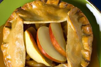 Apple Pie Reinvented: Sweet Comfort with Graham Cracker Crust