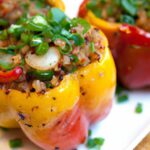 Quinoa-Stuffed Bell Peppers: A Colorful Healthy Delight