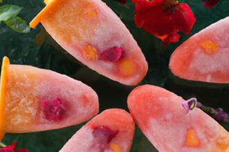 Refreshing Peach Raspberry Popsicles: A Summer Delight Recipe