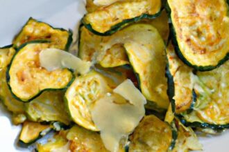Crispy Parmesan Zucchini Chips: A Healthy Snack Delight