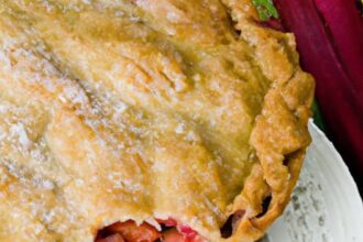 The Sweet Science Behind Perfect Strawberry Rhubarb Pie
