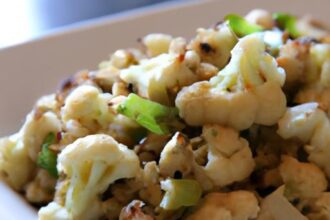 Crispy Keto Fried Cauliflower Rice: A Low-Carb Delight
