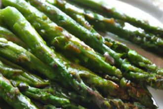 Crispy Parmesan Roasted Asparagus: A Savory Green Delight