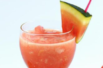 Chill Out with the Ultimate Refreshing Watermelon Slushie