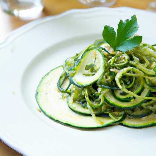 Zucchini Noodles with Pesto: A Fresh Twist on Healthy Eating