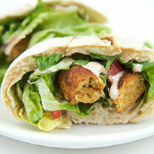Crispy Air Fryer Falafel Wrap: Healthy Flavor in Minutes